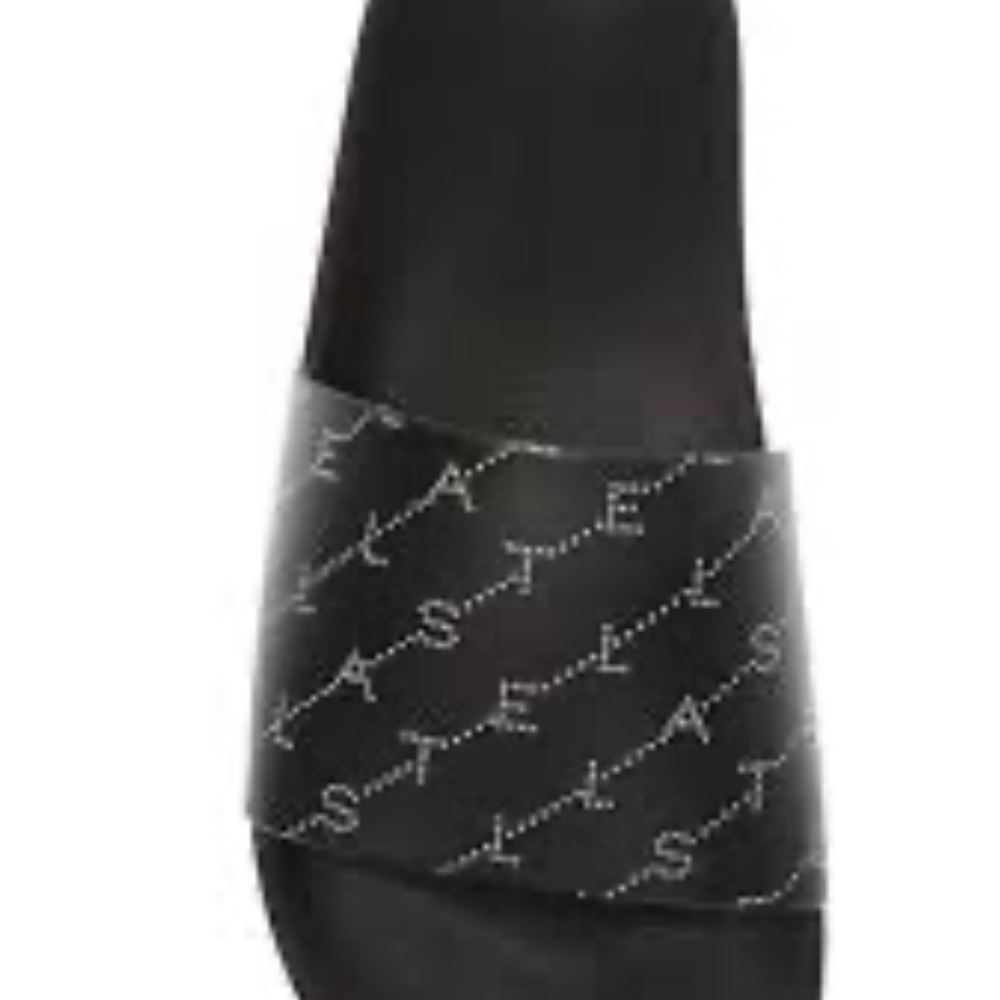 Stella McCartney Logo Rubber Slides 35